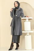 B.İ.S.S.K. - Coat 6245BSK463-MS Anthracite