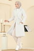 Coat 6245BSK463-MS Ecru - Thumbnail