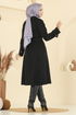 Coat 6246BSK463-MS Black - Thumbnail