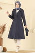 Coat 6246BSK463-MS Navy Blue - Thumbnail