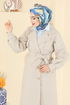 Coat 6253BSK463-MS Stone - Thumbnail