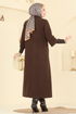 معطف بني 6255BSK463-MS - Thumbnail
