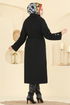Coat 6264BSK463-MS Black - Thumbnail
