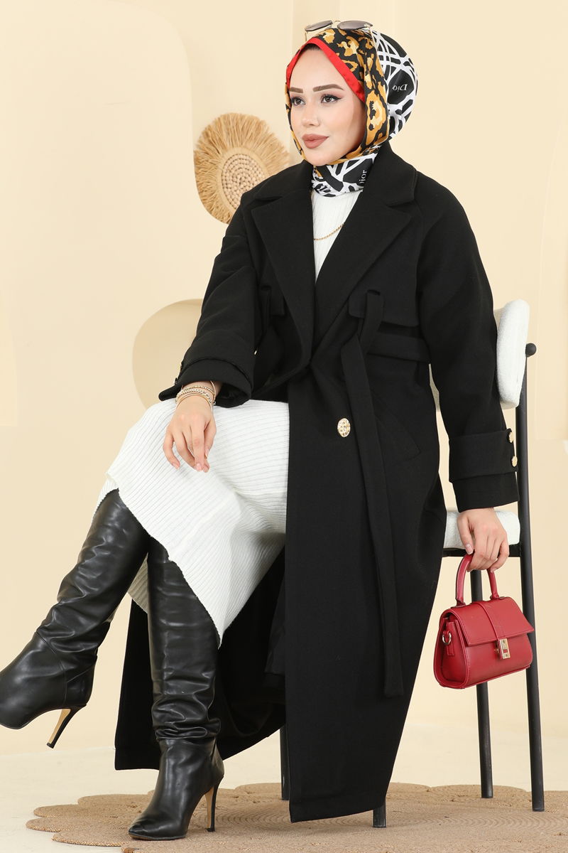 Coat 6264BSK463-MS Black