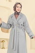 Coat 6264BSK463-MS Gray - Thumbnail