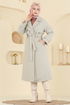 معطف بيج 6264BSK463-MS - Thumbnail