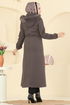 Coat 6661YG95-MS Brown - Thumbnail