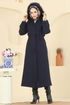 Coat 6661YG95-MS Navy Blue - Thumbnail