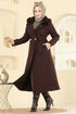Coat 6664YG95-MS Bitter Brown - Thumbnail