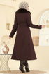 Coat 6664YG95-MS Bitter Brown - Thumbnail