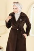 Coat 6665YG95-MS Brown - Thumbnail