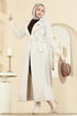 Coat 6665YG95-MS Ecru - Thumbnail