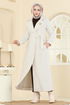 Coat 6665YG95-MS Ecru - Thumbnail