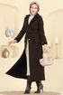 Coat 6666YG95-MS Bitter Brown - Thumbnail