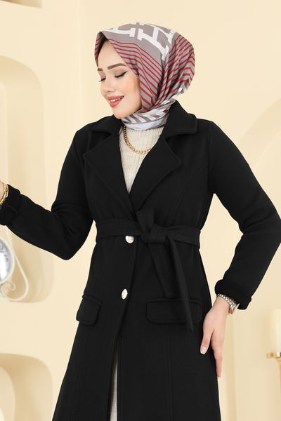 Y.G.S. - معطف أسود 6666YG95-MS - 417817