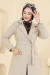 Coat 6666YG95-MS Stone - Thumbnail