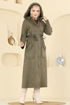 Coat 6670YG95-MS Khaki - Thumbnail