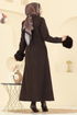 معطف بني 8130AB368-MS - Thumbnail