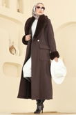 A.B. - Coat 8161AB368-MS Brown