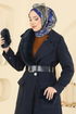 Coat 8161AB368-MS Navy Blue - Thumbnail