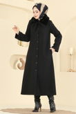 A.B. - Coat 8184AB368-MS Black