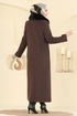 Coat 8184AB368-MS Brown - Thumbnail