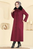 A.B. - Coat 8184AB368-MS Burgundy