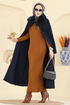 Coat 8184AB368-MS Navy Blue - Thumbnail