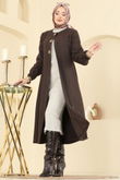 A.B. - Coat 8195AB368-MS Brown