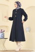 Coat 8195AB368-MS Navy Blue - Thumbnail