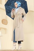 S.V.L. - Coat 9049S324-MS Beige