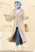 Coat 9049S324-MS Beige - Thumbnail