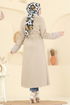 معطف بيج 9049S324-MS - Thumbnail