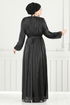 Collier La Bible Robe de soirée 4023YGS898-L Noir - Thumbnail