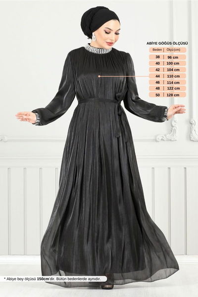 MRV Y.G.S. - Collier La Bible Robe de soirée 4023YGS898-L Noir - 354936