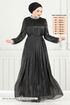 Collier La Bible Robe de soirée 4023YGS898-L Noir - Thumbnail