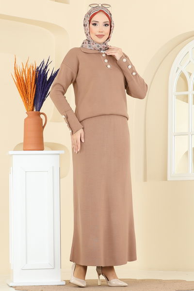 M.T. - طقم عسلي فاتح 01213MT581-MS - 413214