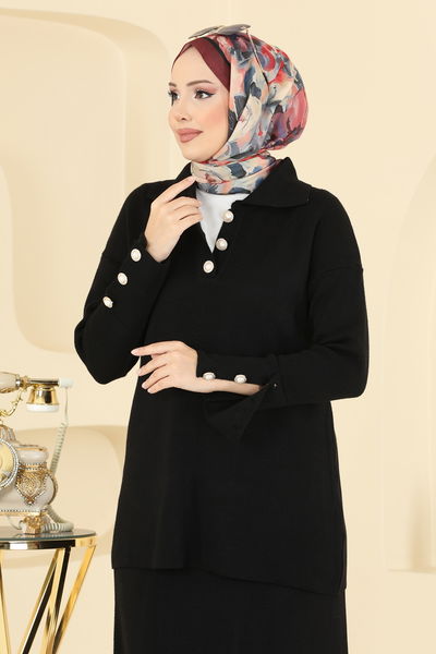 M.T. - طقم أسود 01213MT581-MS - 413207