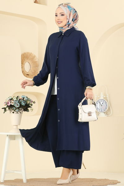 B.G.S. - Combined 0340BG354-MS Navy Blue - 416290