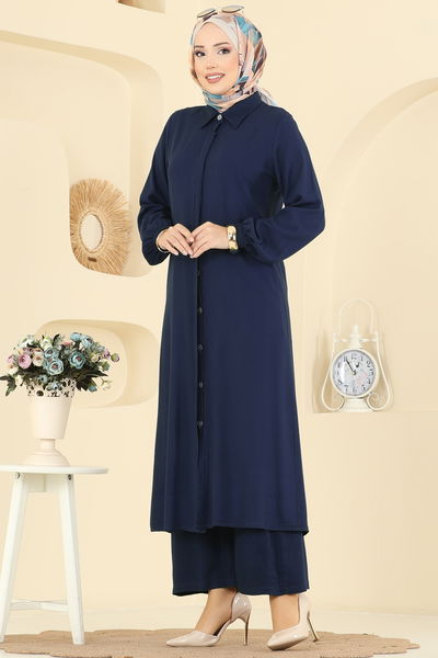 B.G.S. - Combined 0340BG354-MS Navy Blue - 416291