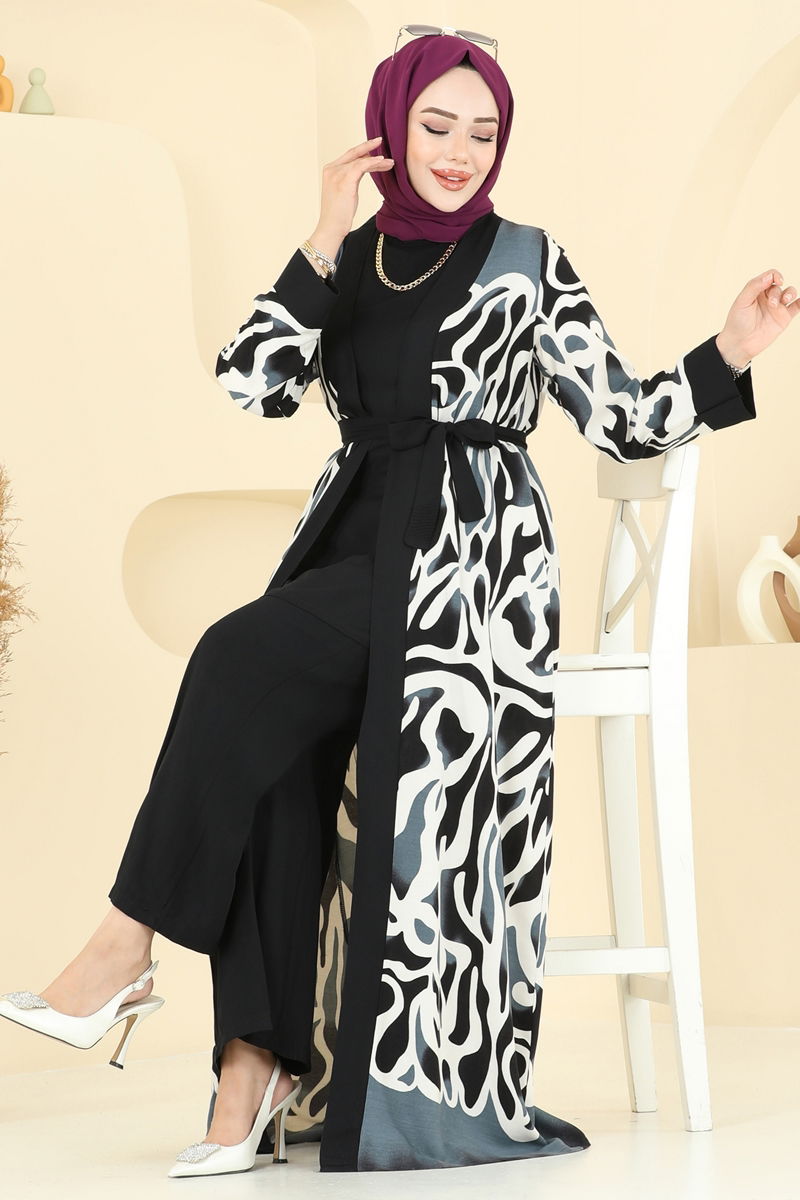 طقم النمط 1 أسود 0345BG354-MS