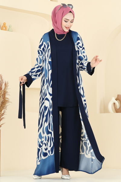 B.G.S. - Combined 0345BG354-MS Pattern 1 Indigo - 384032