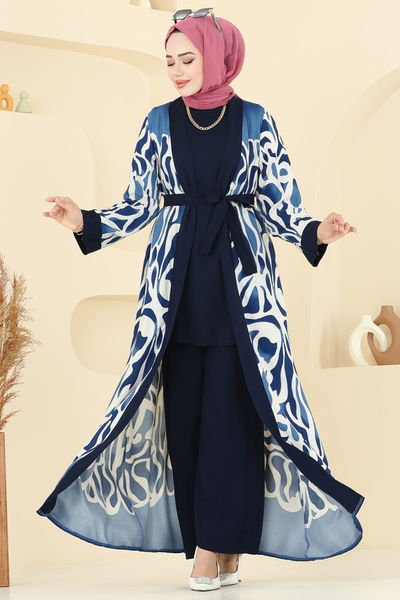 B.G.S. - Combined 0345BG354-MS Pattern 1 Indigo - 384034