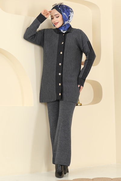 K.L.B. - طقم رمادي غامق 0690KLB1050-MS - 418202