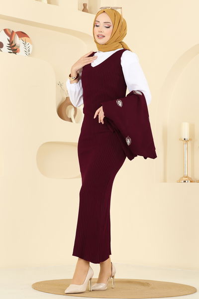 M.T. - طقم خمري 1001MT581-MS - 417348