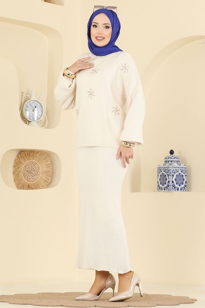 M.T. - طقم بيج 1009MT581-MS - 418727