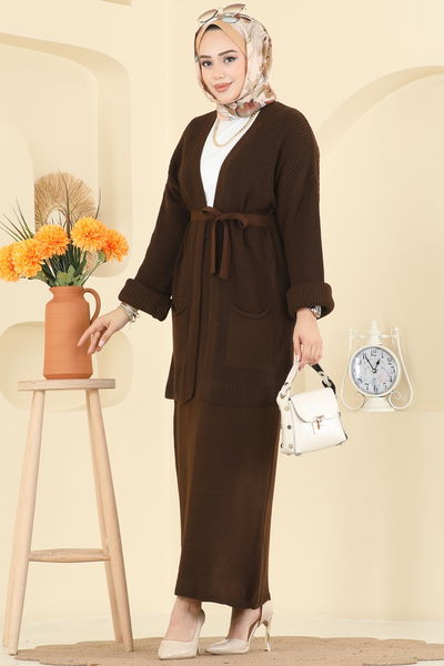 H.B.S. - طقم بني 1017HBS856-MS - 418842