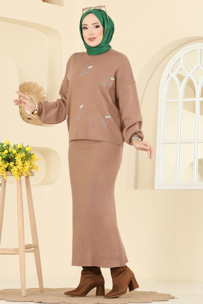 M.T. - طقم بيج 1018MT581-MS - 415507