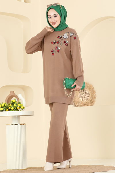 M.T. - طقم بيج 1101MT581-MS - 410649