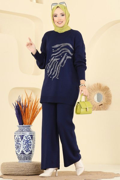 M.T. - Combined 1106MT581-MS Navy Blue